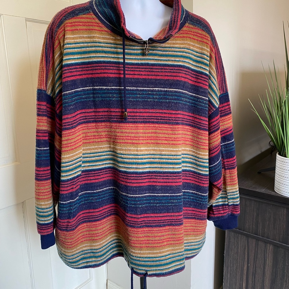 Striped Multicolor Woman’s Sweater